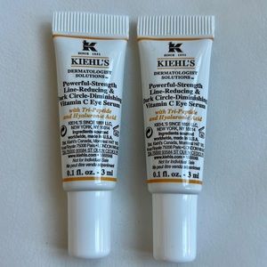 TWO Kiehl’s Line-Reducing & Dark Circle Diminishing Vitamin C Eye Serum